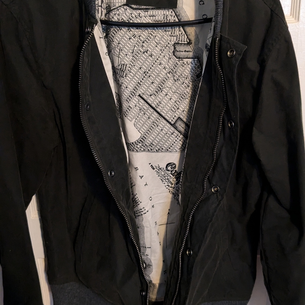 The waxed bomber jacket